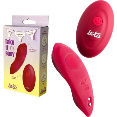 Вибратор за бельо, магнитен захват и дистанционно - Take it Easy Joy (9026-01LOLA)