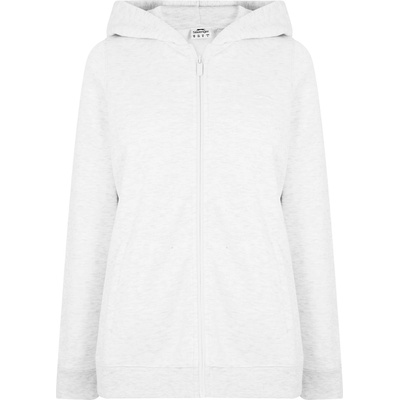 Slazenger Дамски суичър Slazenger Fitted Full Zip Hoodie Womens - Ice Grey Marl