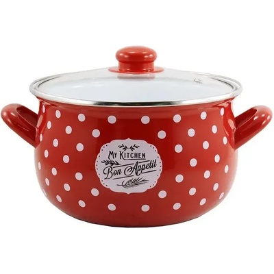 Тенджерка от емайл Bon appetit 2, 1литра (105750/3)