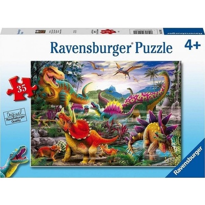 RAVENSBURGER Tyranosauří řev 35 dielov