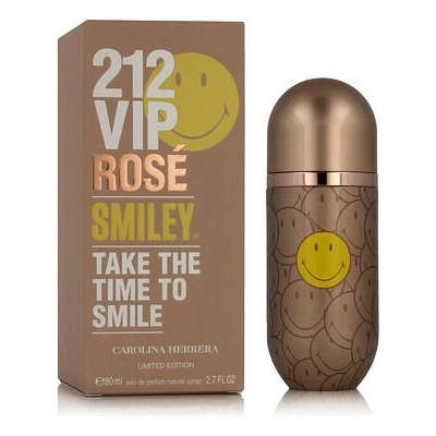 Carolina Herrera 212 VIP Rose Smiley parfémovaná voda dámská 80 ml