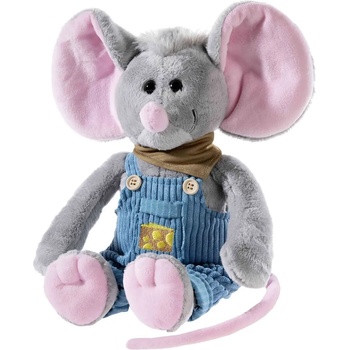 HEUNEC Плюшена играчка Heunec - Мишле Кати, с гащеризон, 35 cm (335172)
