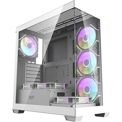 darkFlash DS900 white + 7 ARGB Fans