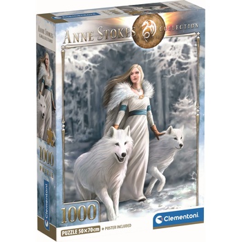 Clementoni Пъзел Clementoni от 1000 части - Зимни пазители (39957)