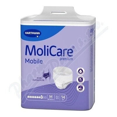 MoliCare Mobile 8 kapek vel. M natahovací kalhotky 14 ks – Zboží Dáma