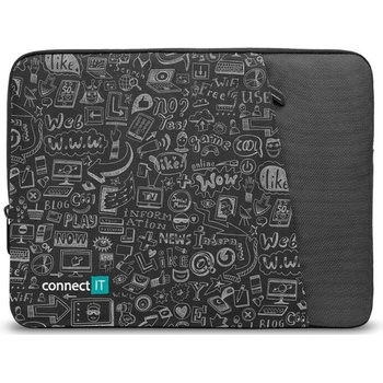 Connect IT Doodle 13.3" (CFF-7013-DD) čierne