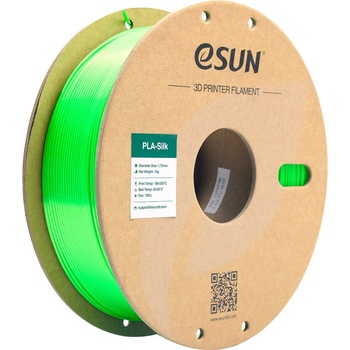 eSUN PLA-Silk Green - 1, 75 mm / 1000 g (PLA-SK175G1P1)