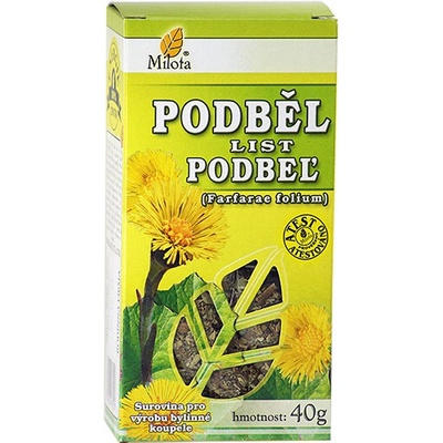 MILOTA Podbeľ lekársky list 40 g