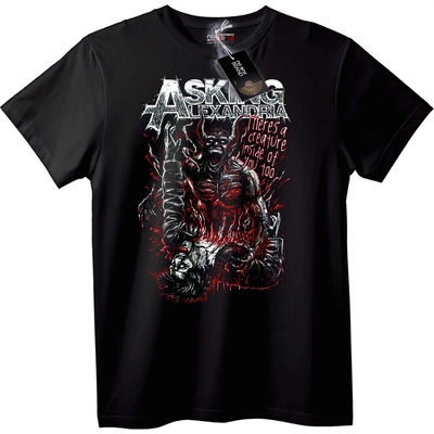 NOONEBRAND Тениска Asking Alexandria създание - 3XL, Black