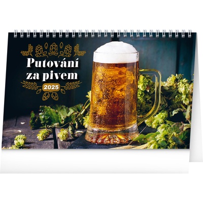 NOTIQUE Stolový Putovanie za pivom 23,1 x 14,5 cm 2025