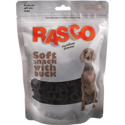 Rasco dog pochúťka mäkký pamlsok s kačkou 3 cm 400 g