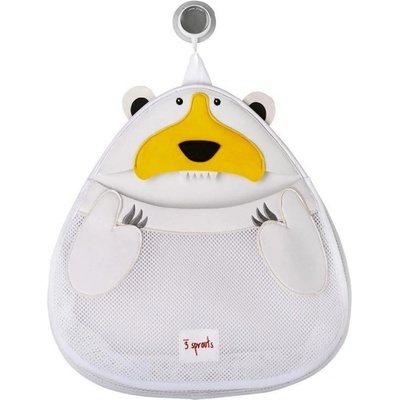 3 Sprouts organizér do koupelny Polar Bear white