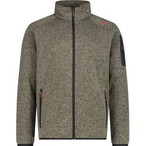 CMP Мъжко поларено яке Cmp Jacket Jacquard Knitted 3H60747N Fleece jacket - Corda / Antracite - размер 56 (EU) (005-5003-1716)