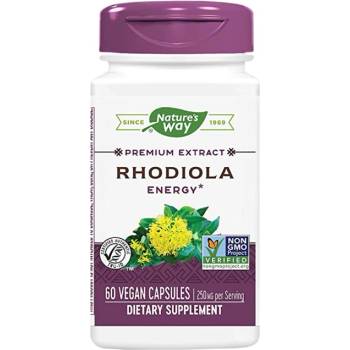 Image 1 of Nature's Way Rhodiola Rosea 250 mg [60 капсули]