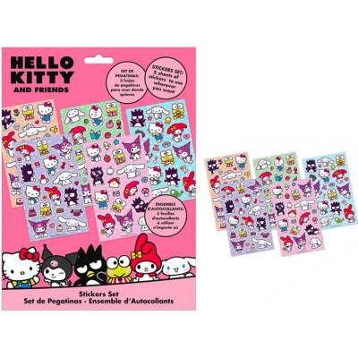 Samolepky Hello Kitty sada 92 ks