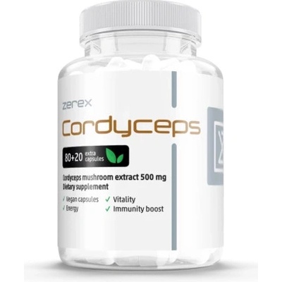 Zerex Cordyceps 500 mg 80 + 20 kapslí