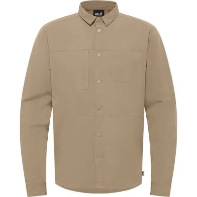 Jack Wolfskin Мъжка риза с копчета Jack Wolfskin Sierra Canyon L/S Shirt - Hazel Wood (033-3071-0211)