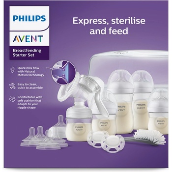 Philips AVENT Sada ke kojení Natural Response s manuální odsávačkou a sterilizátorem do MW