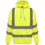 Yoko HI-VIS HVK05 / Унисекс светлоотразителен суичър с качулка - HV жълто S (79VK05zv801)