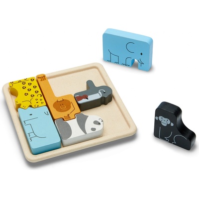 PlanToys Puzzle Zvířata PT4644