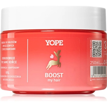 YOPE BOOST my hair възстановяваща маска за увредена коса 250ml