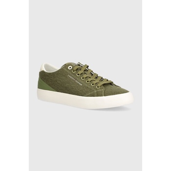 Tommy Hilfiger Ниски кецове Tommy Hilfiger TH HI VULC LOW SUMMER CVS в зелено FM0FM05056 (FM0FM05056)