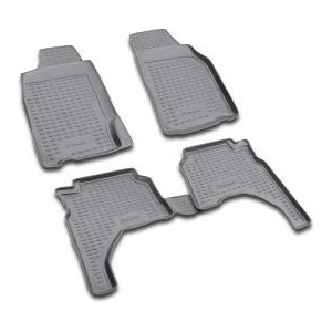  3D Гумени стелки за MITSUBISHI L-200 (1996-2005) 4 pcs