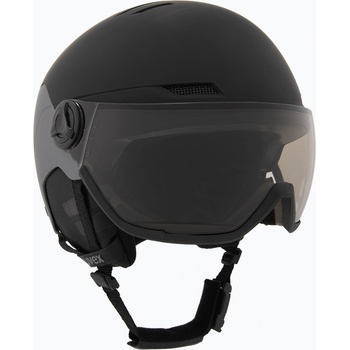 uvex Скиорска каска UVEX Wanted Visor Pro V black/silver matt