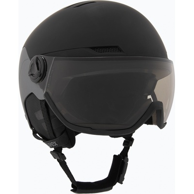 uvex Скиорска каска UVEX Wanted Visor Pro V black/silver matt