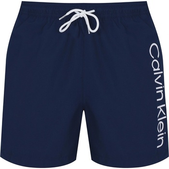 Calvin Klein Бански гащета Calvin Klein Large Logo Swim Shorts - Navy