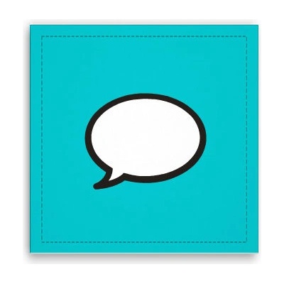 Fotoobraz 40x40 cm Talk - bublina