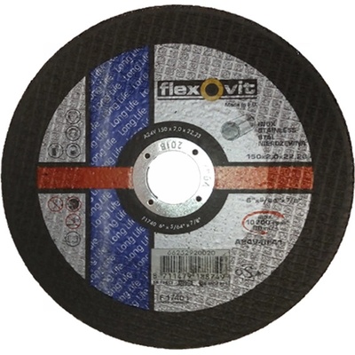 Flexovit Kotouč řezací A30V 150 x 2,5 mm 66252920022