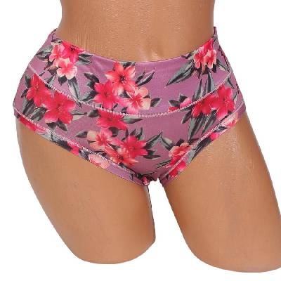 Дълбока бикина в цвят пепел от рози с цветя