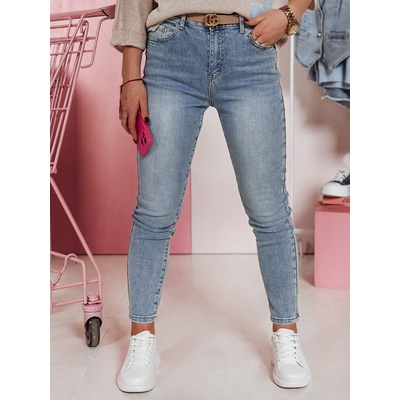 Dstreet Dámske džínsy skinny LIMORE UY2348 modré