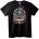 NOONEBRAND Тениска Карнавален Клоун Страх - 7XL, Black