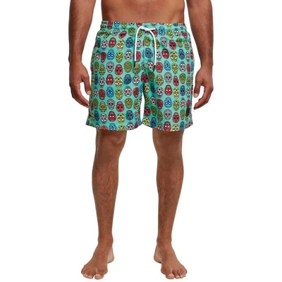 Urban Classics Бански гащета Urban classics Pattern swimming shorts - Multicolor (Calavera)