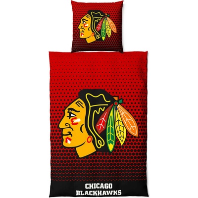 Fosho Obliečky Dots Chicago Blackhawks 135x200 80x80