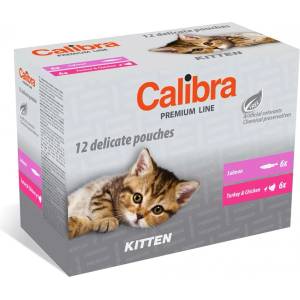 Calibra Cat консерви Premium Kitten multipack 12 x 100 г