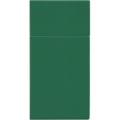 Airlaind Vrecká na príbory Unicolor dark green 25 ks 40x40cm