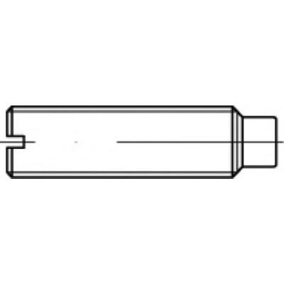 TOOLCRAFT TO-5435064 závitový kolík M8 20 mm 100 ks