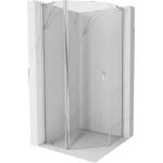 Mexen Mist L петоъгълна въртяща се душ кабина 100 x 100 см, прозрачна, хром (8A8L-100-100-01-00)