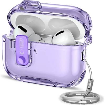 Tech-protect bounce pro ПРОТЕКТОРЕН КАЛЪФ ЗА apple airpods pro 3, lavender