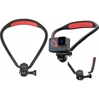 Ulanzi Elastický držák na krk pro GoPro / SJCAM / Xiaomi / DJI / INSTA360 - ULANZI T011GBB1