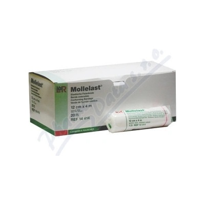 Mollelast Obin. elast. fix. 12 cm x 4 m v celofánu 1 ks