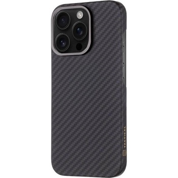 Tactical Magsafe Кевларен Калъф за iPhone 16 Pro Max, Tactical MagForce Aramid Case, Черен (8596311256370)
