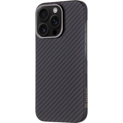 Tactical Magsafe Кевларен Калъф за iPhone 16 Pro Max, Tactical MagForce Aramid Case, Черен (8596311256370)