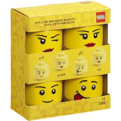 LEGO® Set čtyř žlutých úložných boxů LEGO43330800