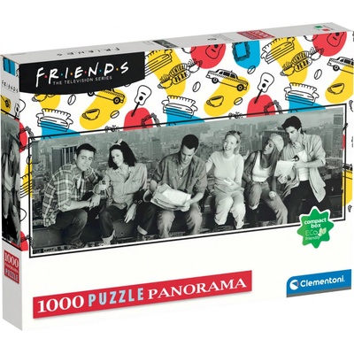 Clementoni Friends Přátelé 39587 1000 dílků – Zboží Dáma