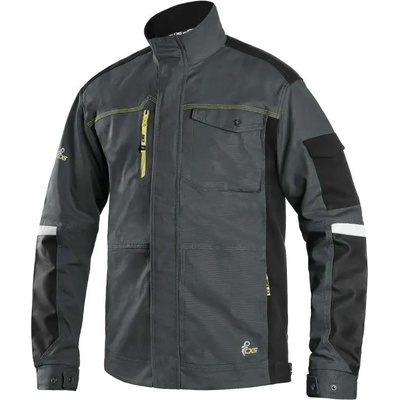 CXS Cxs stretch / Мъжка къса еластична блуза, 170-176 см - тъмносива/черна 60 (101003473460)