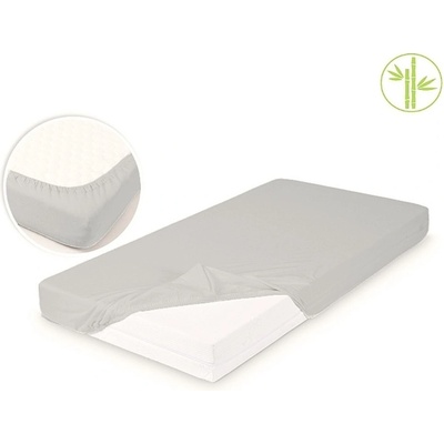 BabyMatex Prostěradlo Bamboo SVĚTLE 70x140